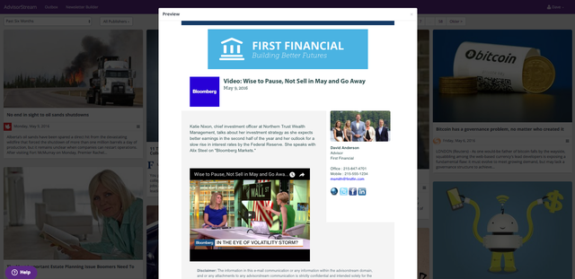 Library and landing page screen shot